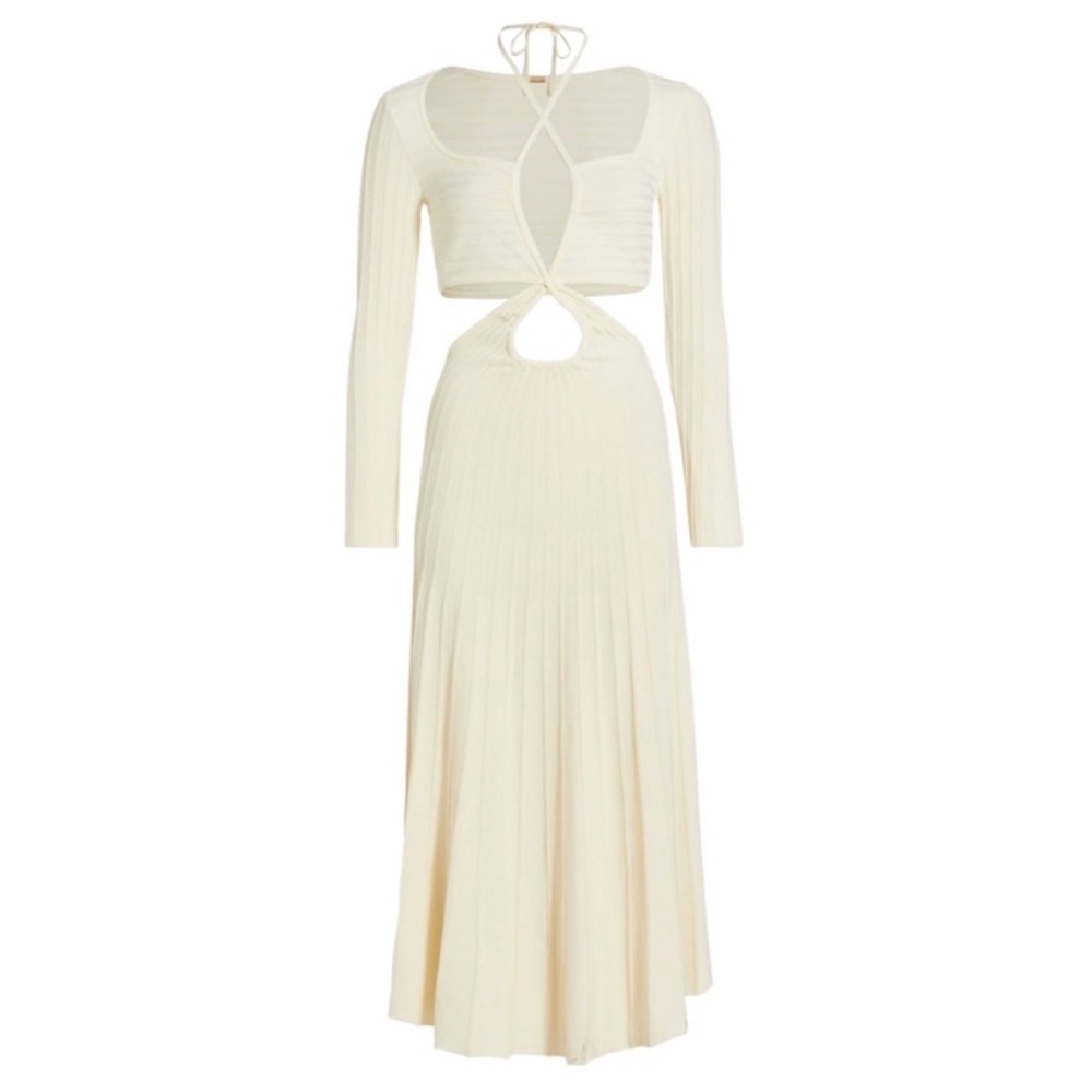 CULT GAIA FERGIE CUT-OUT MIDI DRESS - Picture 3 of 8